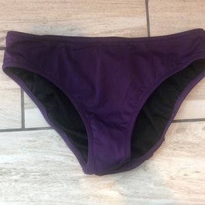 J Crew Plum Bikini Bottoms NBW Size M